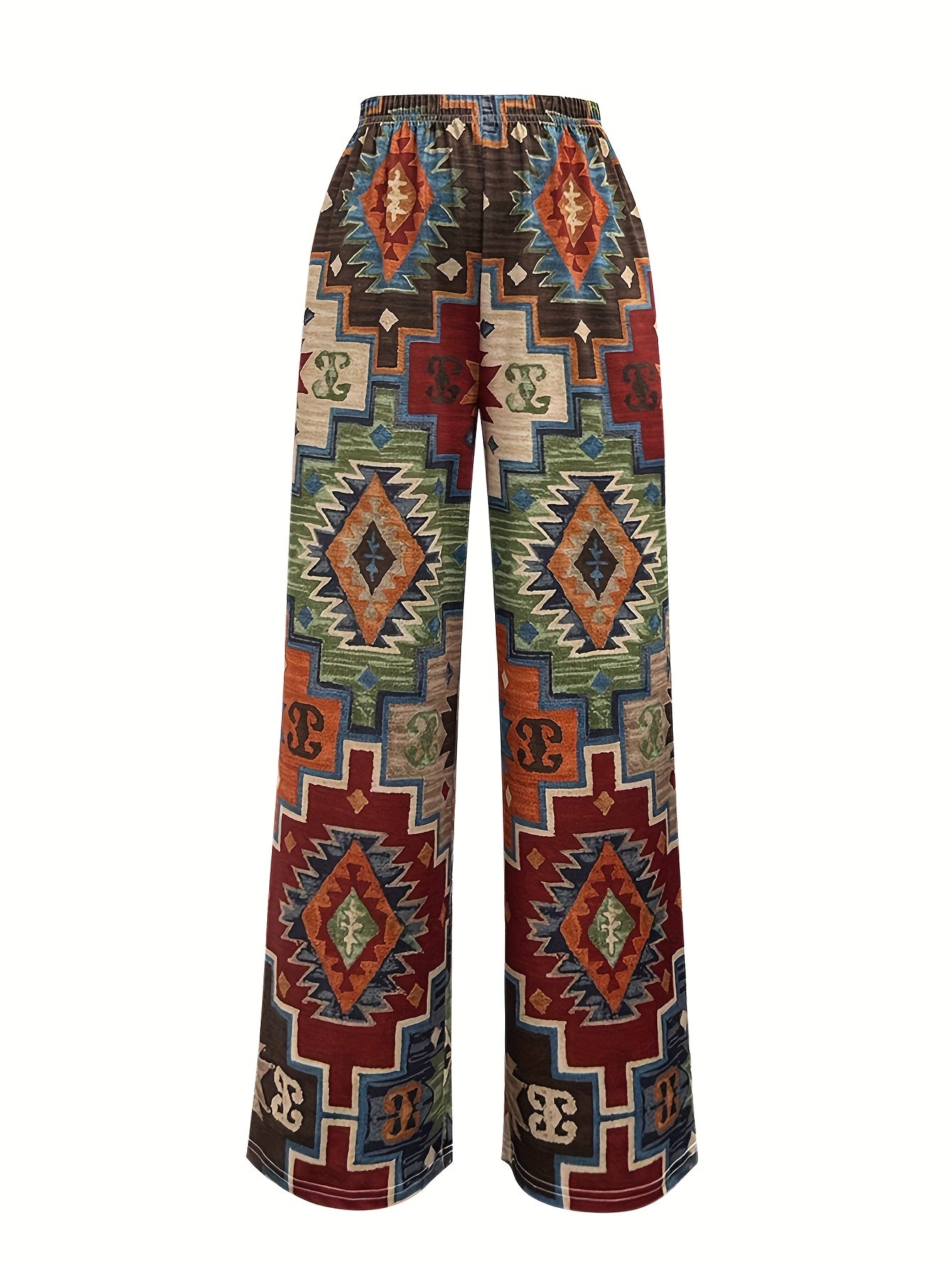 Women'S Summer New Casual Small Floral Patchwork Cute Women'S Loose Long Pants