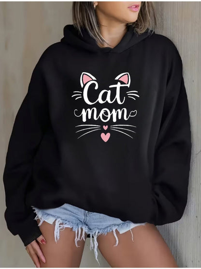 women's hoodie - Holiday Party Outfit - Soft Everyday Fall Tops - Machine Washable Casual Pullover sweatshirt