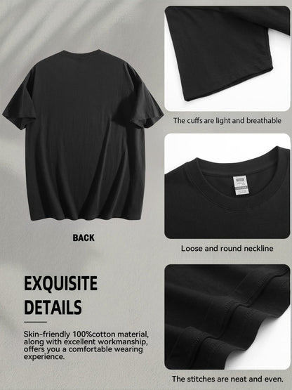 Women's Oversized T-Shirt - Round Neck Short Sleeve Weekend Style 2229