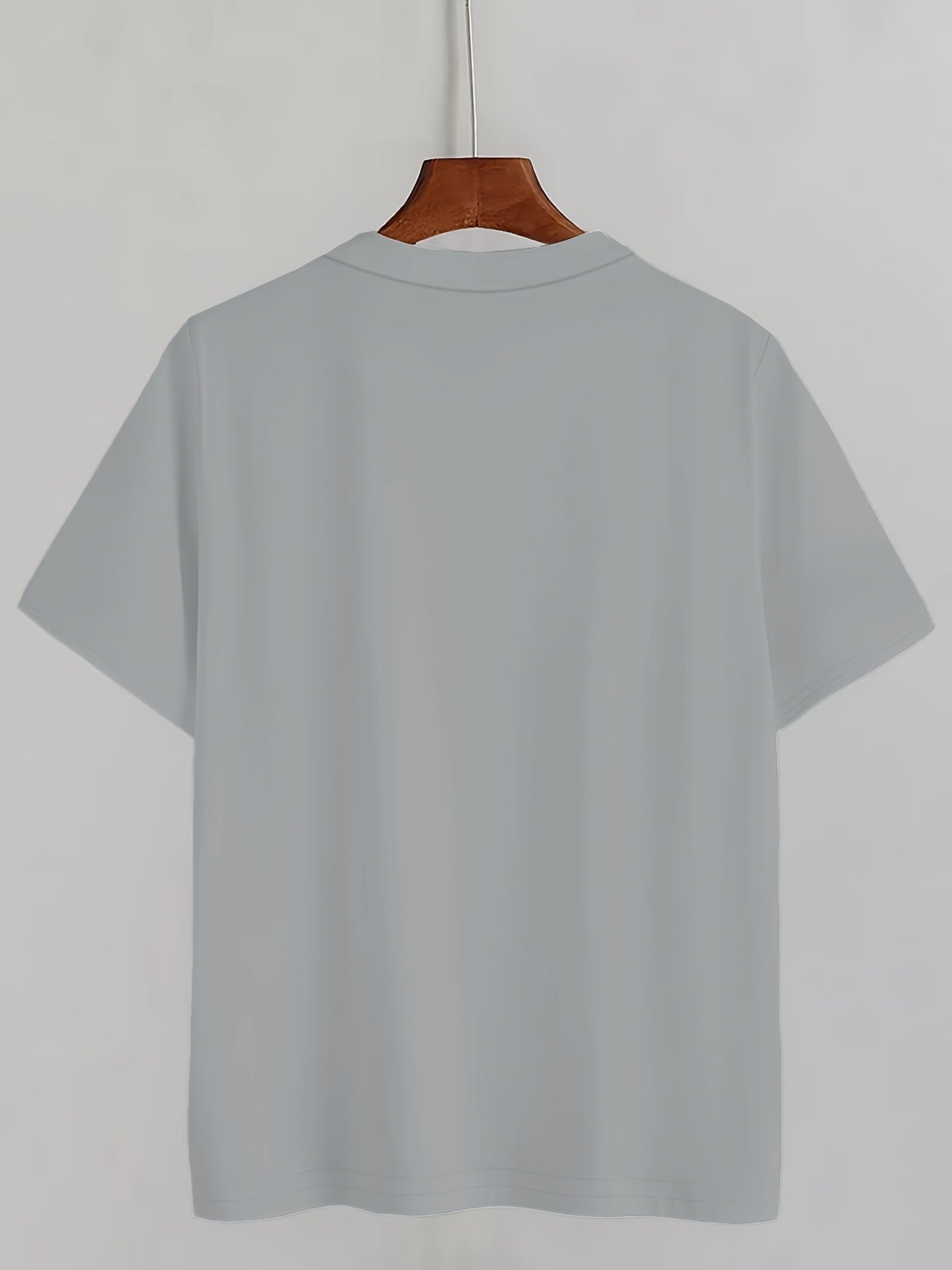 3pcs Men'S T-Shirt Set- Lightweight and Breathable Crew Neck T-Shirts, Suitable for Casual and Formal Wear- Summer Essential Basics, Classic Fit, Easy to Care for, Basic Tops, Office Wear