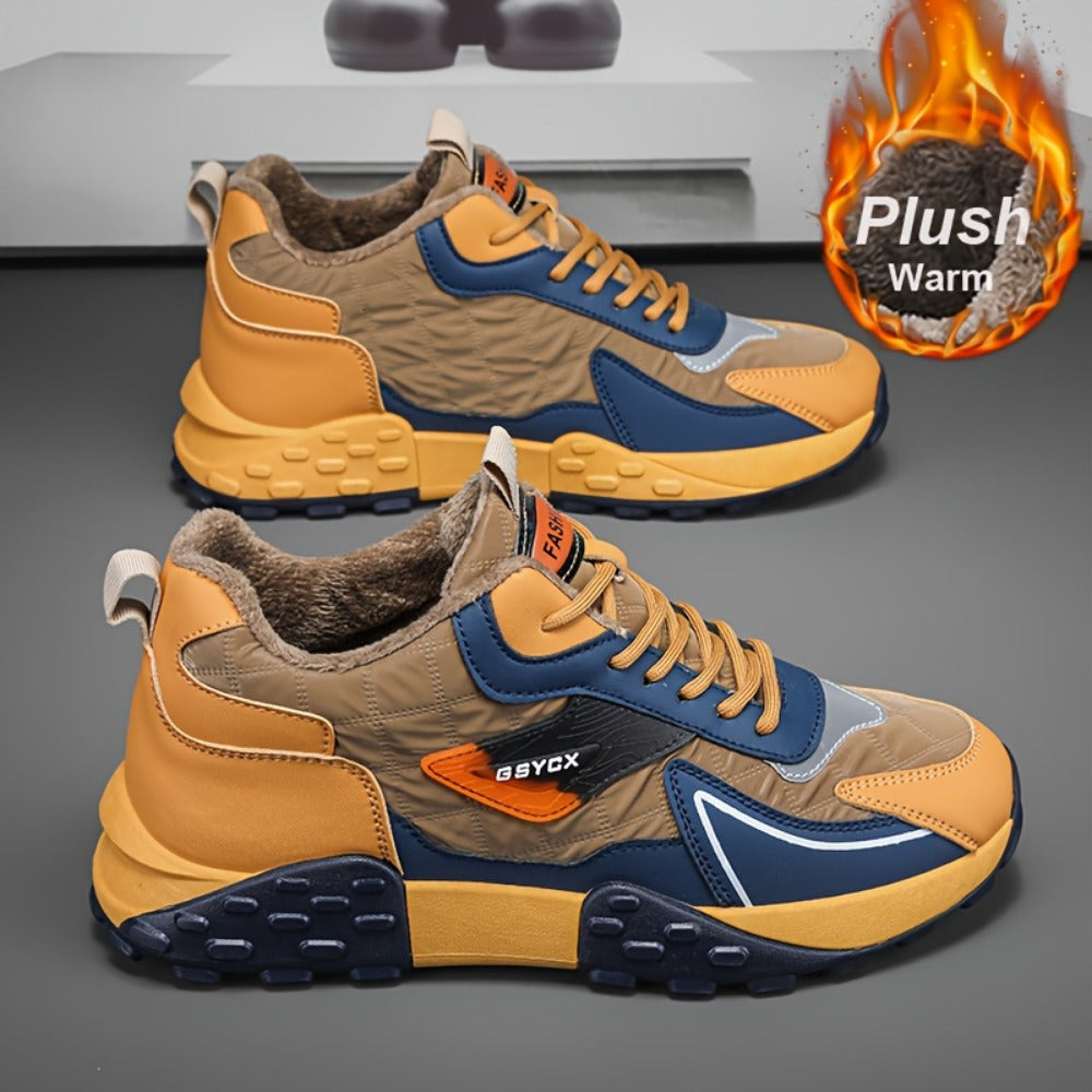 Men's Snow Boots - Non-Slip Sole & Warm Lining