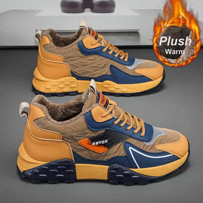 Men's Snow Boots - Non-Slip Sole & Warm Lining