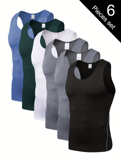Men's Solid Color Performance Shirt - Sleeveless 823397