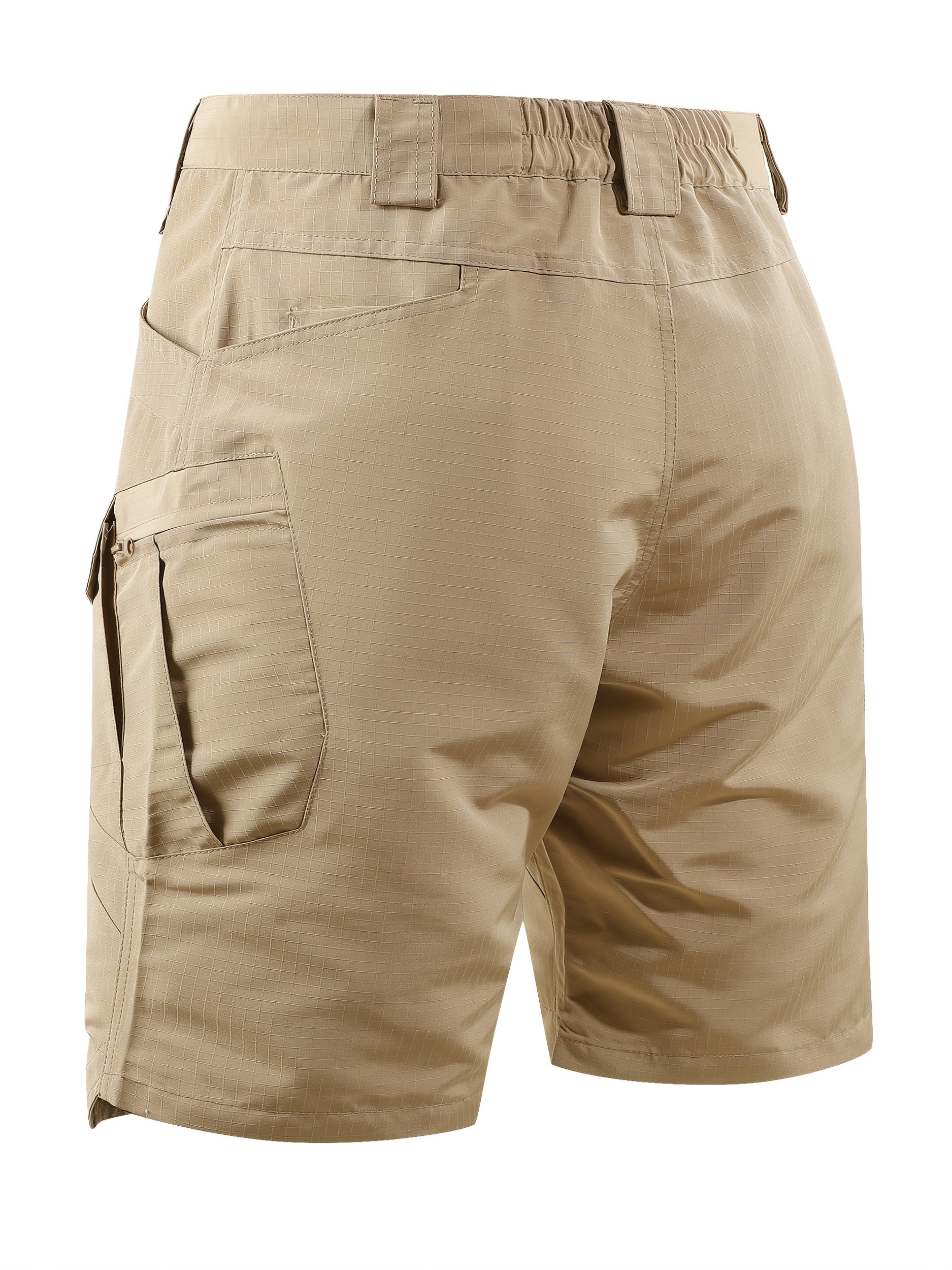 Men's Black+gray Polyester Shorts - product view 13