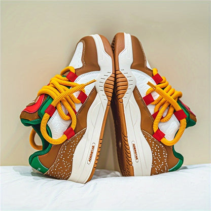 Ladies Casual Bread Shoes New Niche Fashion Joker Non-slip Soft-soled Sports Skateboard Shoes, Women Shoes, Sneakers