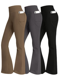 3Pcs Brown+Gray+Black