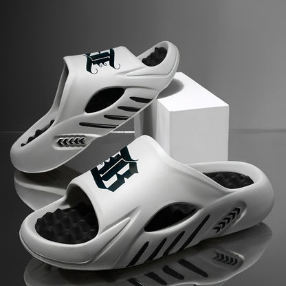 Men's Slippers - Non-Slip Sole