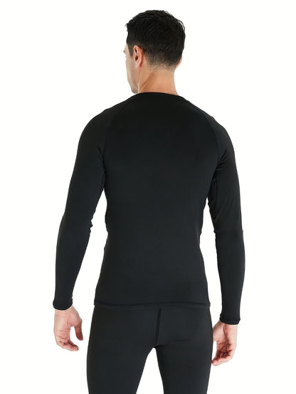 Men's Solid Color Performance Shirt - Long Sleeve 790629