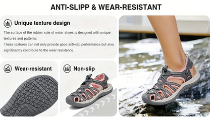 Women's Sport Sandals – Quick Dry Breathable Mesh for Beach & Water