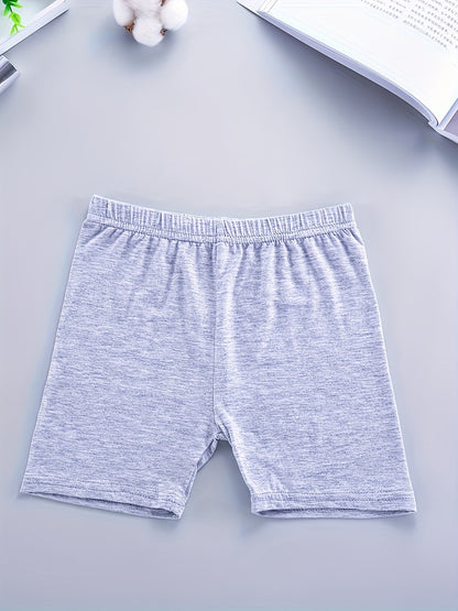 Random 8pcs Girls Dance Shorts Breathable Bike Shorts for Sports Play Underdress 2-12Y