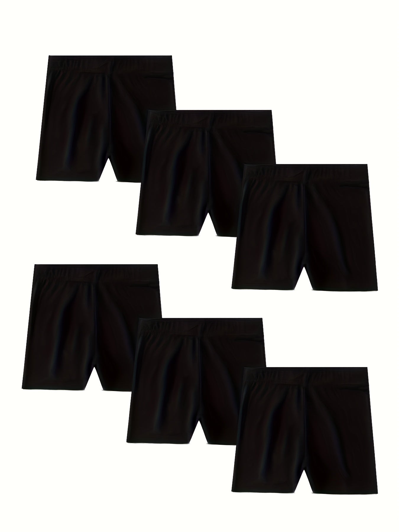 Random Resinta 6pcs Toddler Girls Biker Shorts Solid Bike Cartwheel Shorts Kids Under Dress Dance Safety Shorts