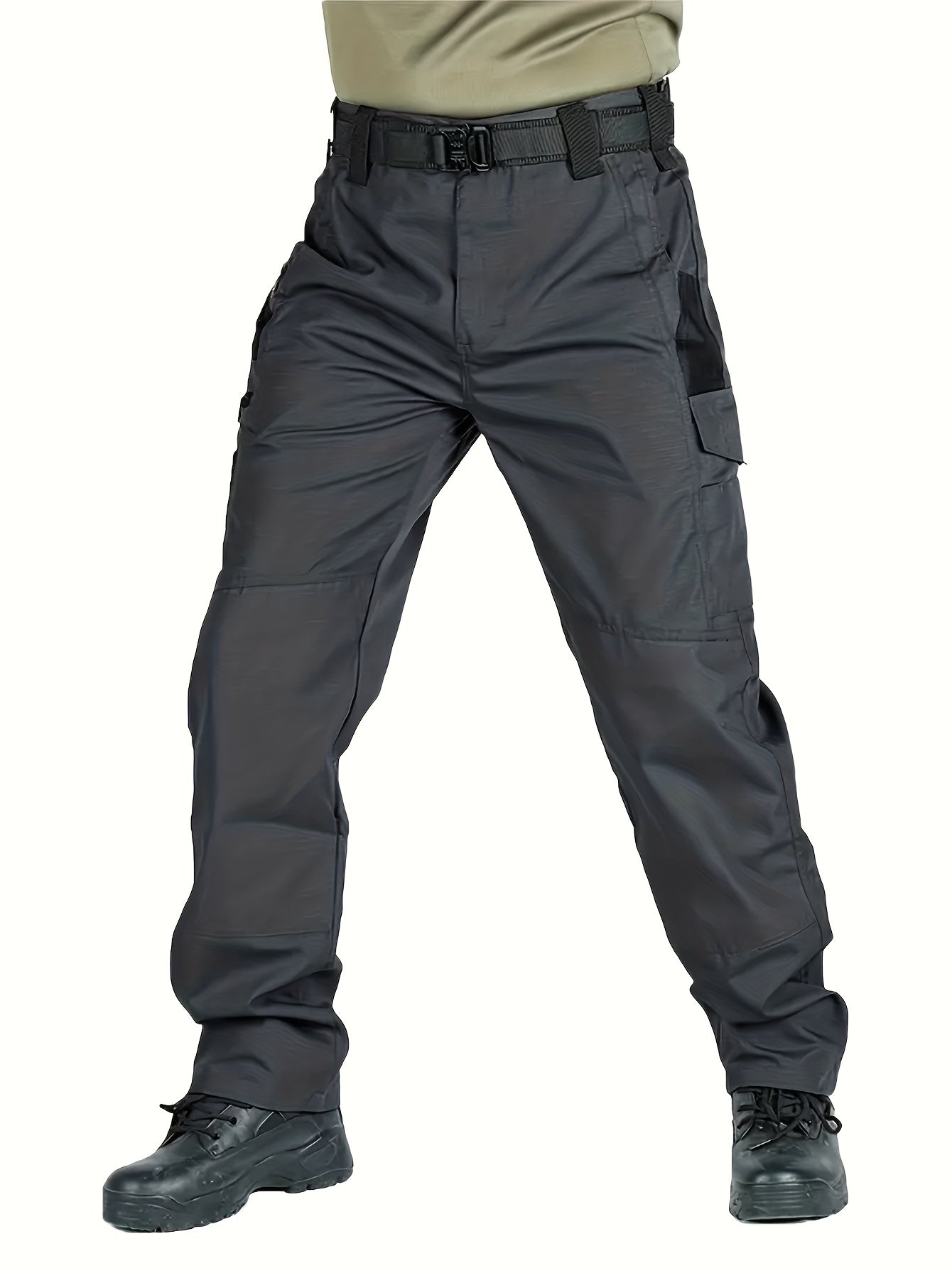 Men'S Tactical Cargo Pants - Quick-Dry Lightweight, Multi-Pocket Design, Regular Fit for Hiking, Camping, Outdoor Adventures (Belt Not Included), Hiking Pants, Adventure Clothing, Rugged Style, Scratch resistant Material, Utility Trousers
