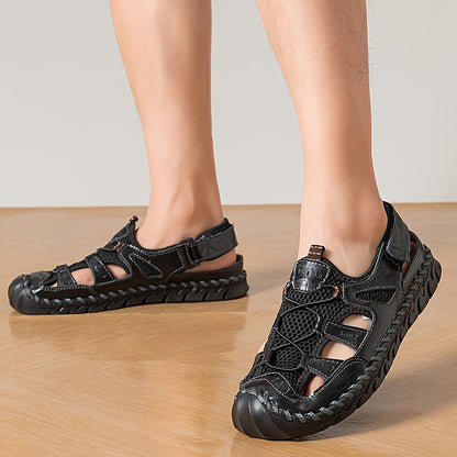 Men's Non-Slip Quick-Dry Water Shoes - Soft Upper & PVC Sole Beach Sandals with Breathable - Slip-On Outdoor Sneakers for Swimming, Pool, Lake, and Casual Wear - Durable  for sports and easy on/off