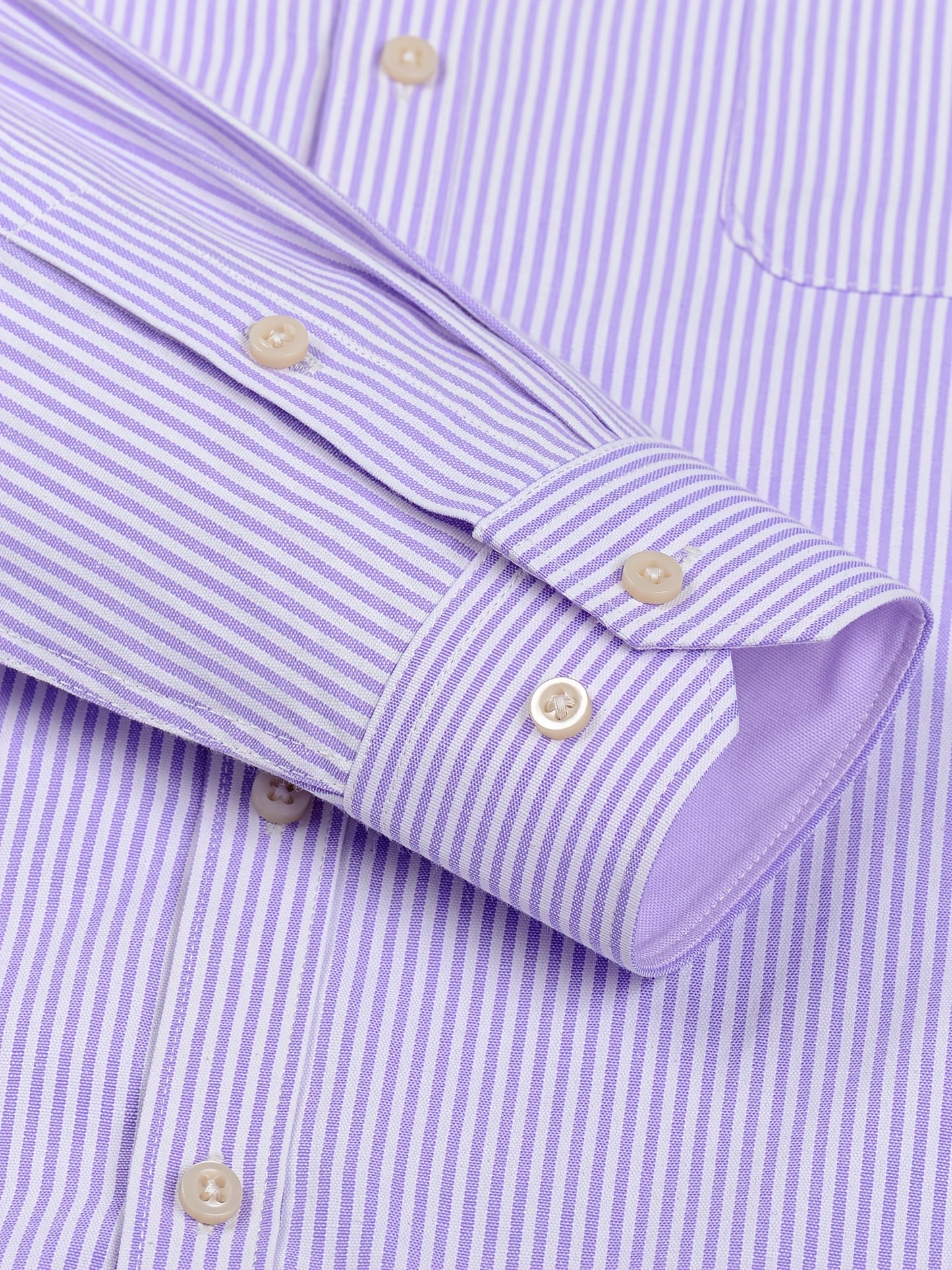 Men'S Long Sleeve Shirt with Classic Stripes, Ideal for Business Formal Events, Perfect Gift for Him