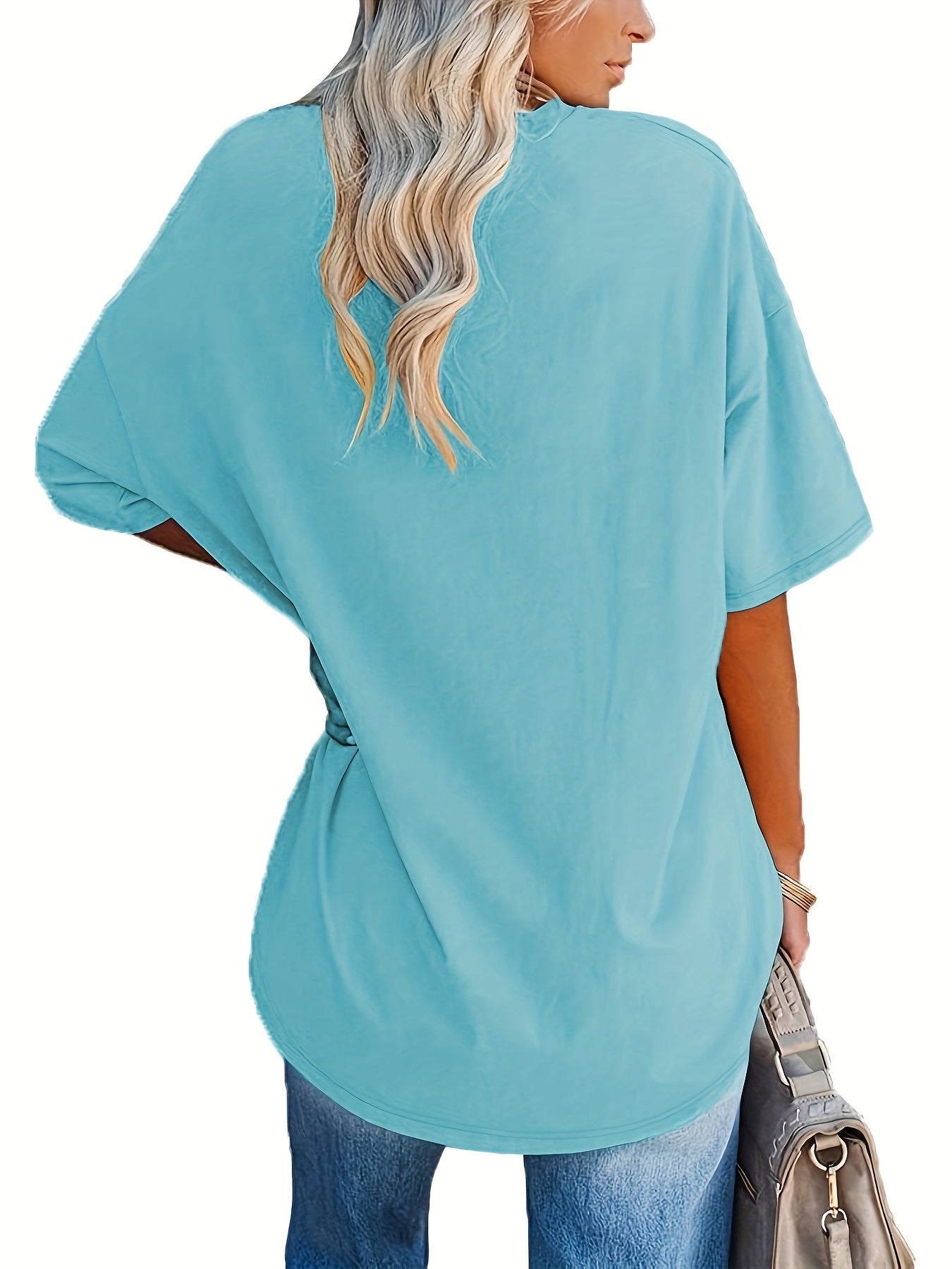 Plus Size-Plus Size Heart Print Comfortable Fashion Top