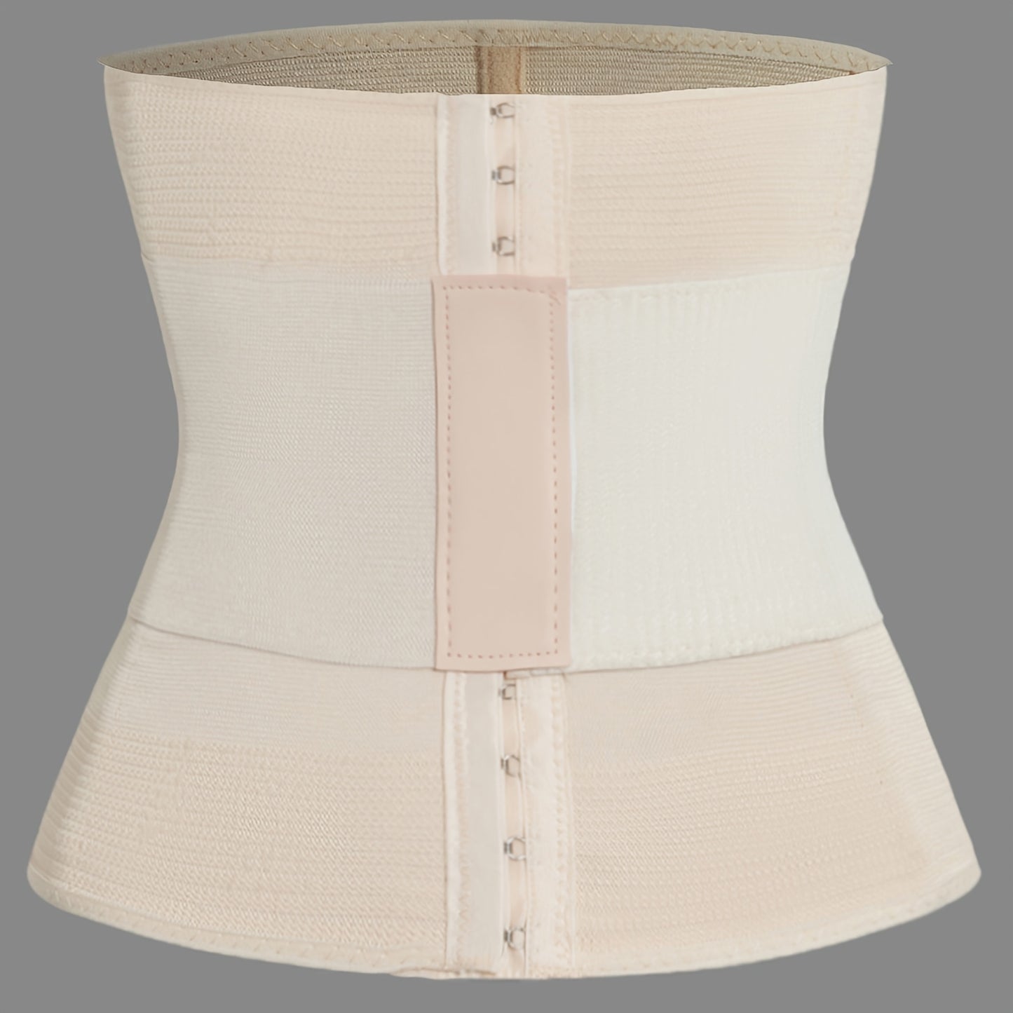 Tummy Control Waist Trainer Wrap, 90% Elastane 10% Fabric, Medium Compression Body Cincher with Hook & Eye Closure, Hand Washable Abdominal Shaper