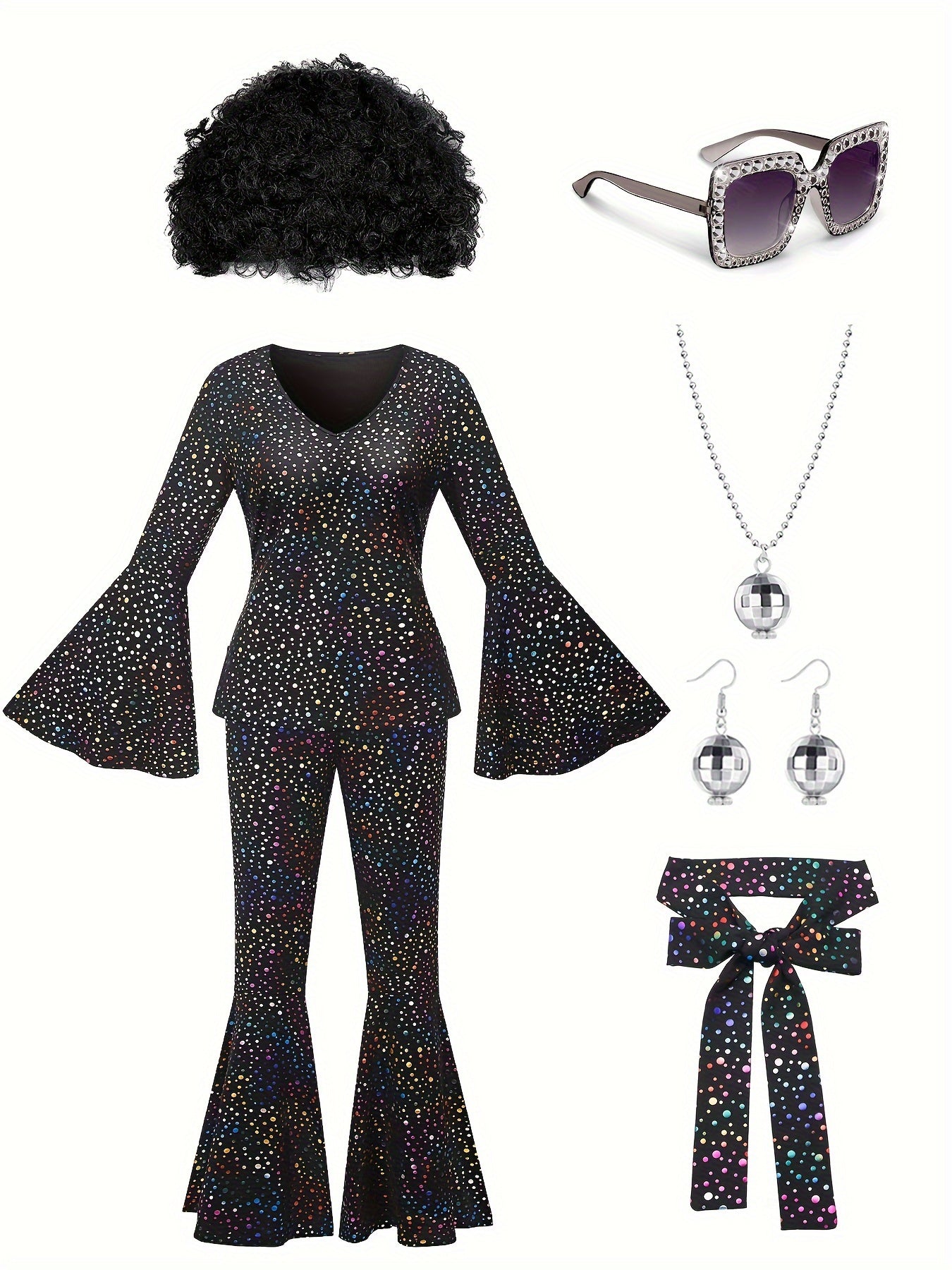 Women's Black Outfit Set - product view 12