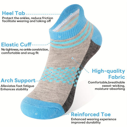 Women's Cute Print Ankle Socks - 23-Pair Pack