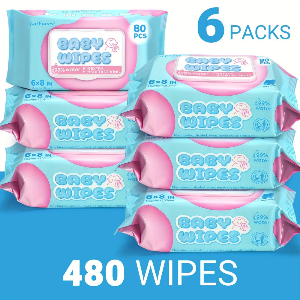 Baby Wipes - 8-pack Wet EDI Pure
