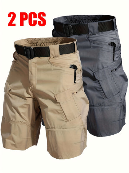 Men's Black+gray Shorts - product view 13