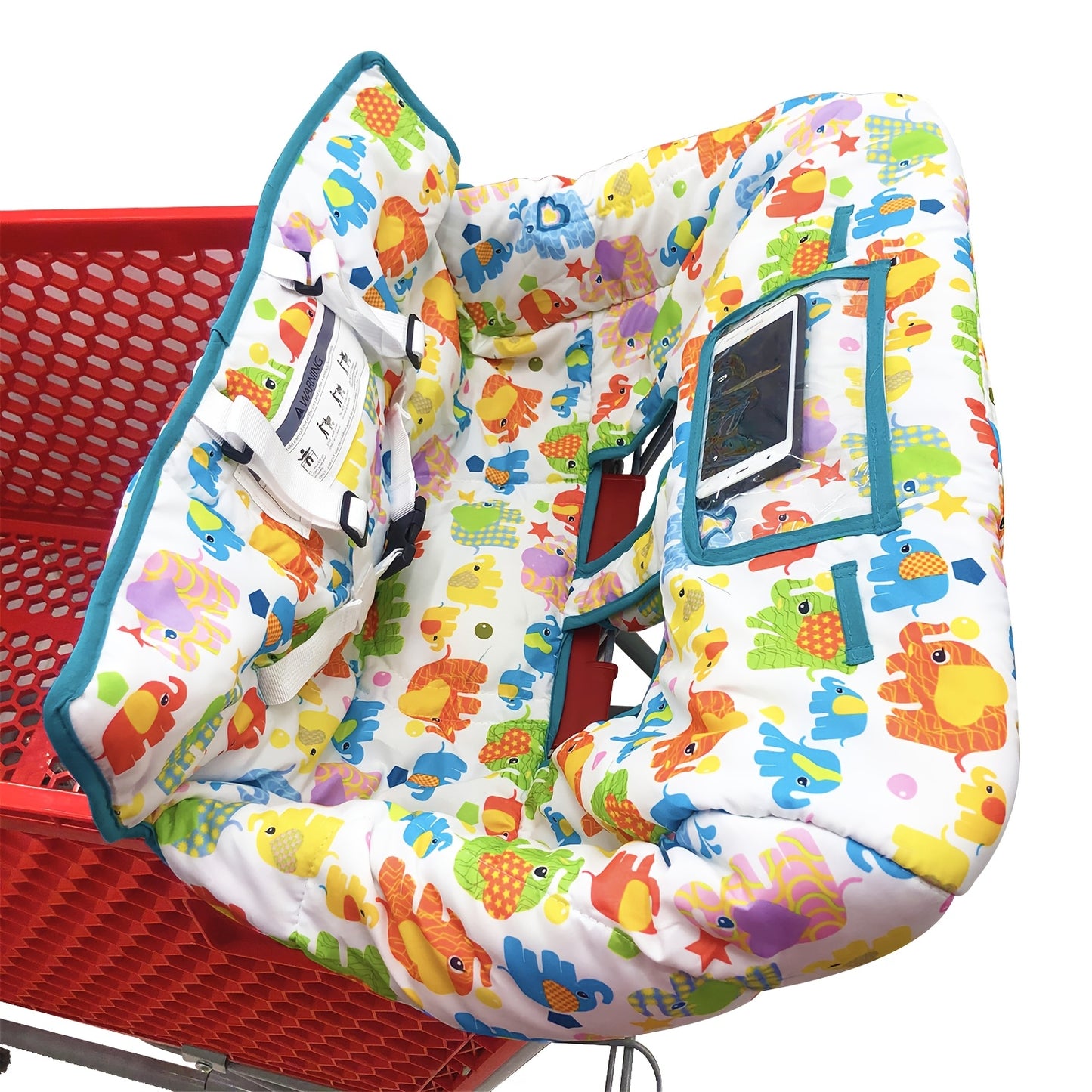 Cushion for Baby Shopping Carts And High Chairs, Thick Cartoon Protective Pad