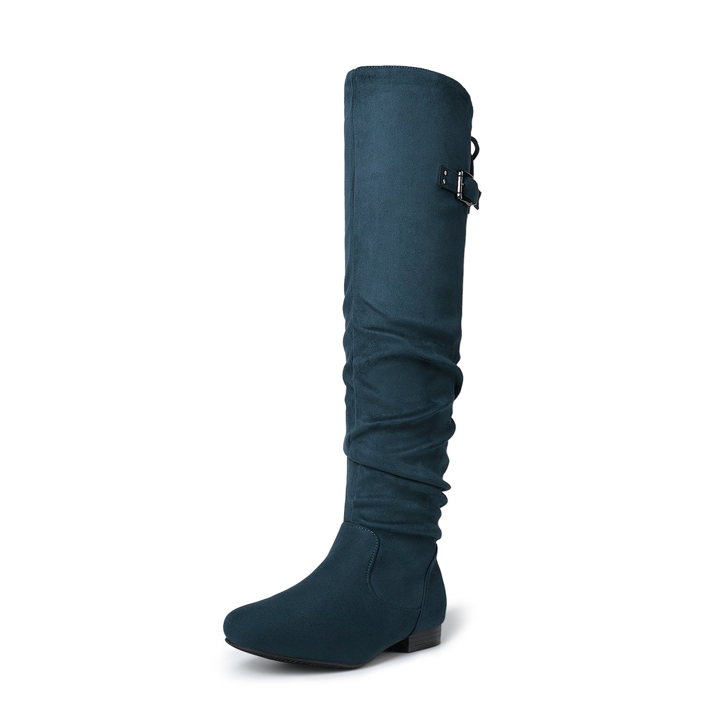 DREAM PAIRS Women's Suede Over The Knee Thigh High Winter Boots, Women shoes, comfortable Walkable Style shoes for women, over-the-knee boots for women, Knee length Autumn Winter Boots