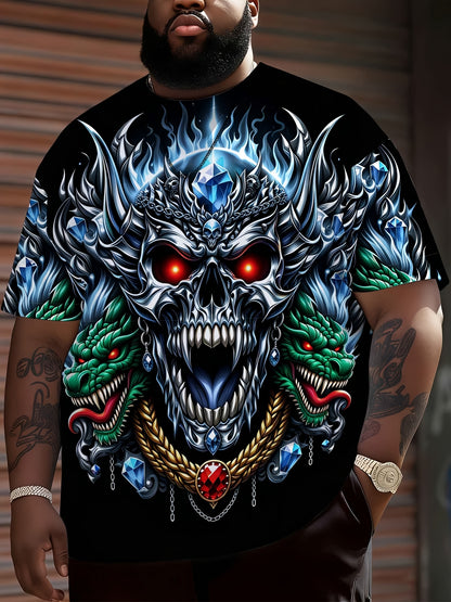 Men's Multicolor Printed Graphic T-Shirt - product view 33
