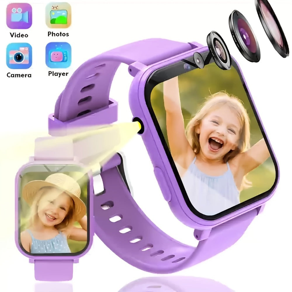 Kids Smart Watch with 12 Games, Camera & Step Counter