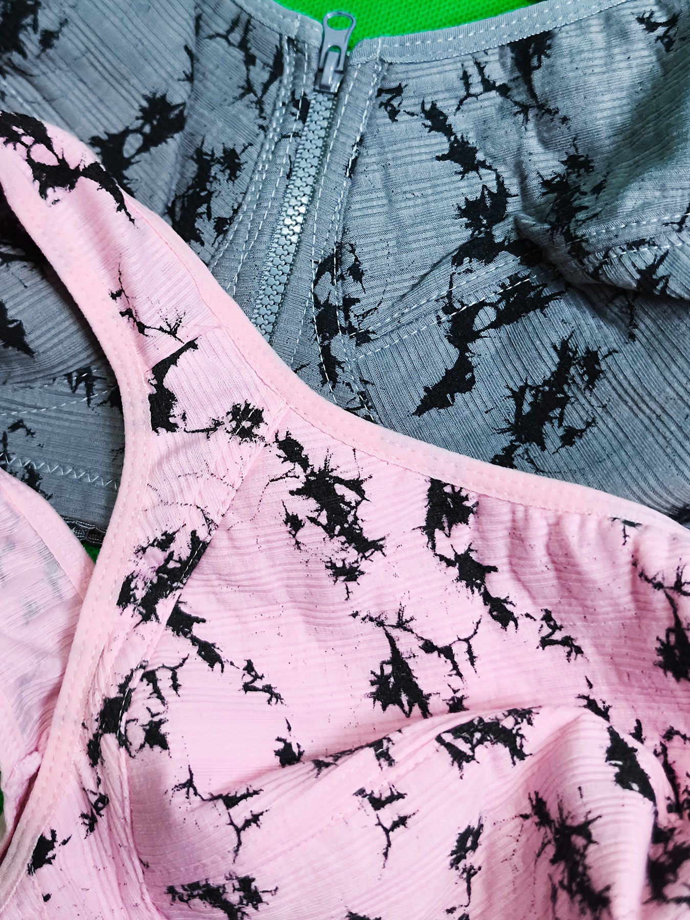 2pcs Valentine's Day Special Plus Size Wire-Free Bras for Large Cup (D-G/H-I/J-K) - Full-Coverage Comfort with Front Zipper Closure, Seamless Edges & Hypoallergenic Fabric - No Underwire/No Padding - Mature Women's Underwear