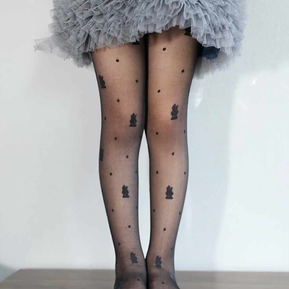 Kids' Solid Color Pantyhose - 4-Piece Pack