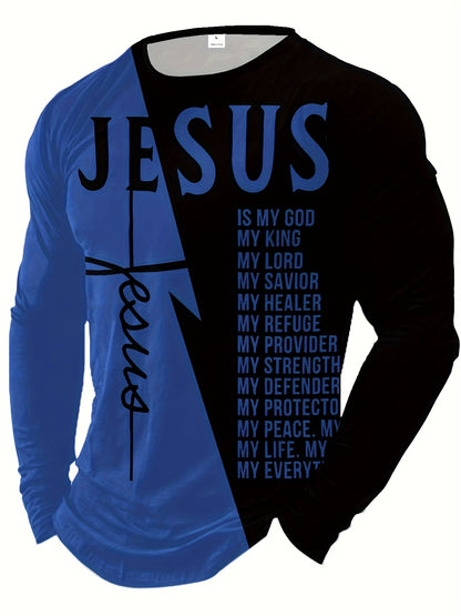 Personality and Creativity - Fashion Casual T-Shirt - Plaid Long Sleeve T-Shirt, Comfortable and Breathable, Daily Wear, Crew Neck T-Shirt, Summer Party, Casual Vacation, New Hawaiian Wear, as a Gift for Men Halloween and Christmas Gifts