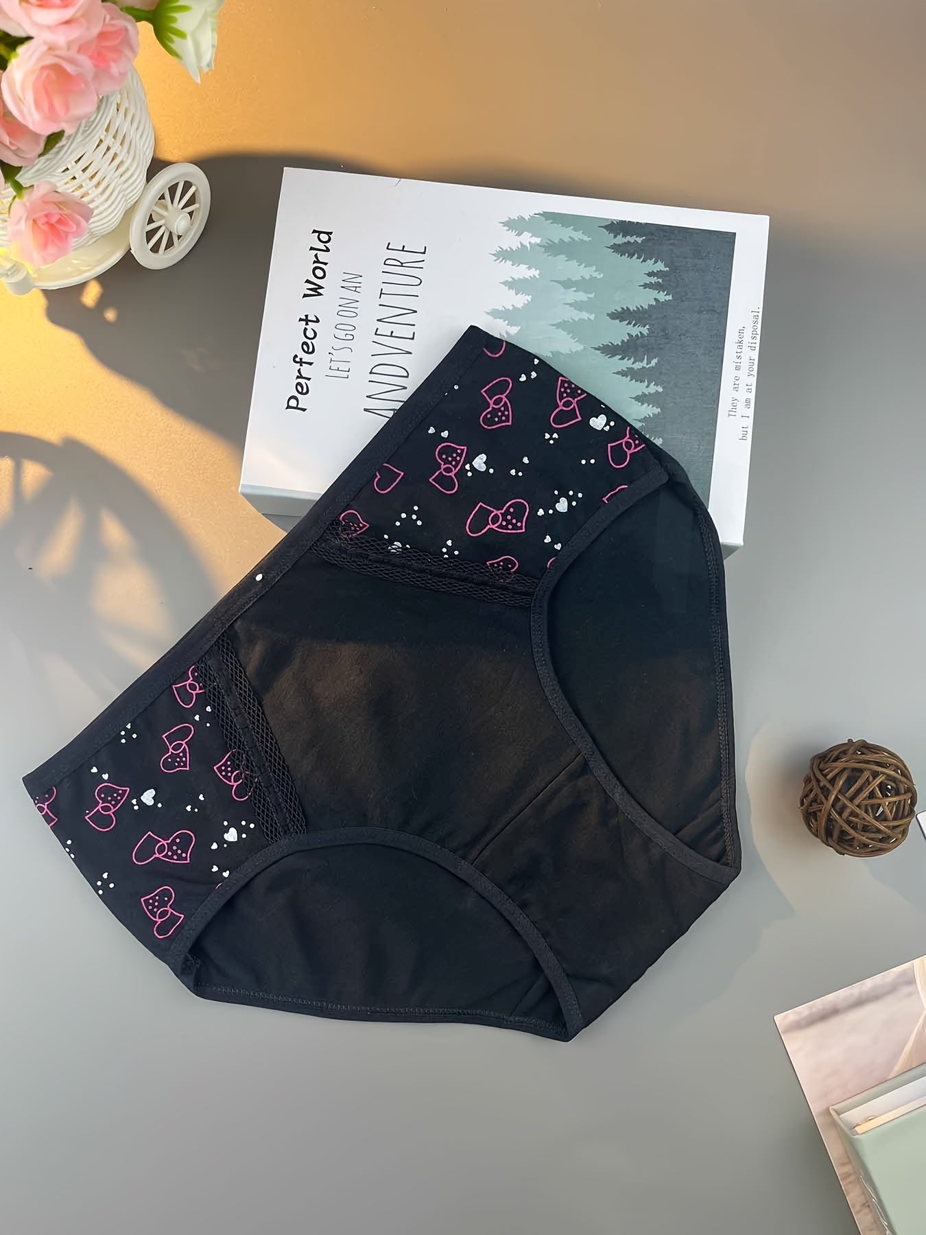 Women's Mixed colors Printed Underwear - product view 4