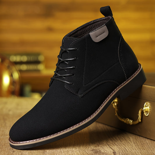 15008 British Style Frosted Short Boots