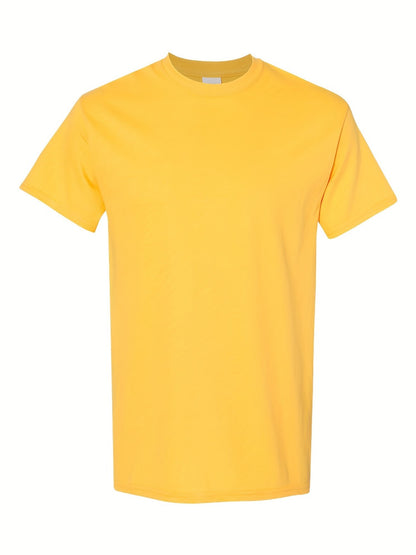 Men's Essential T-Shirt - Crew Neck Short Sleeve Modern Style