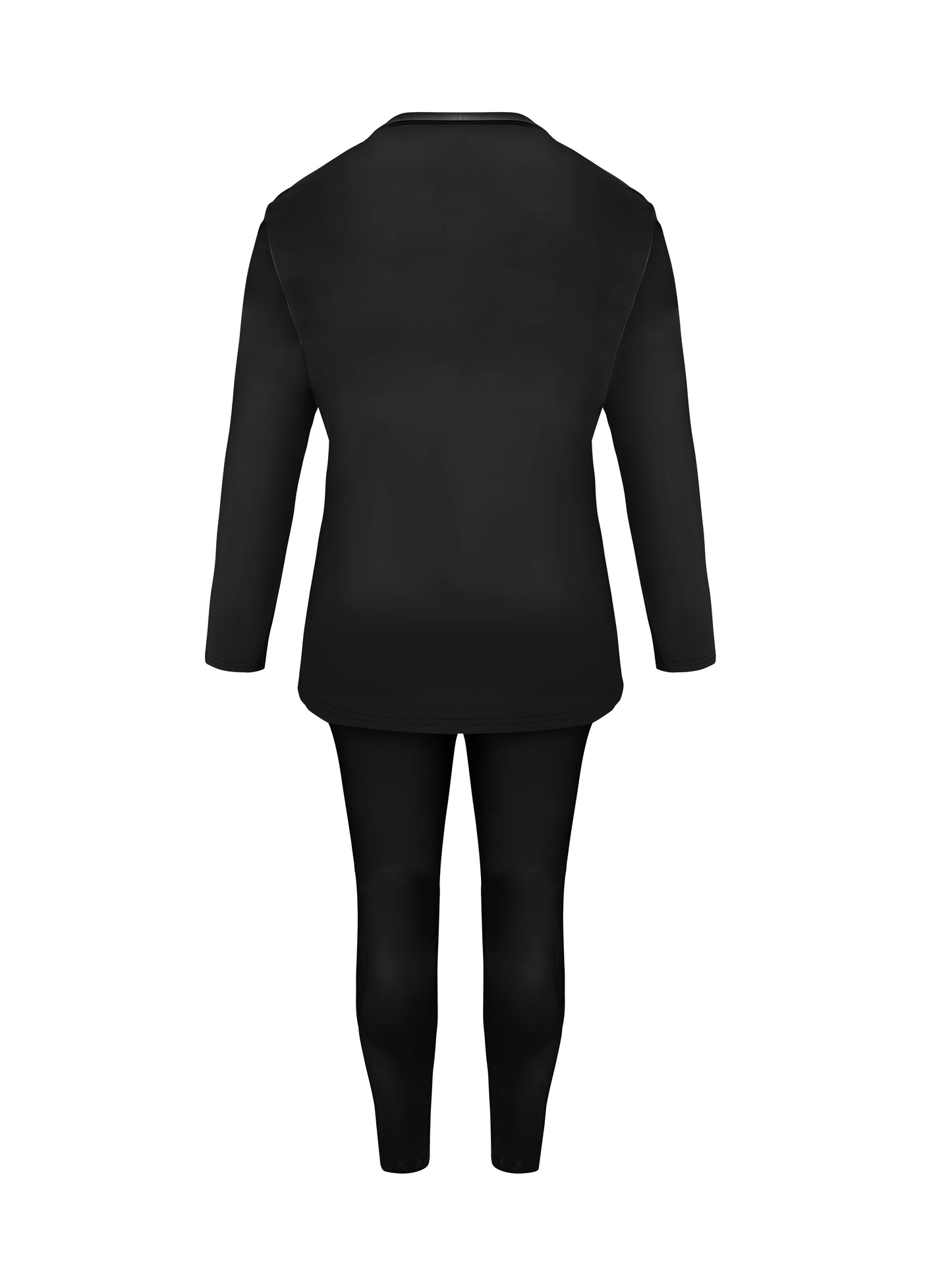Plus Size, Large Casual 2pcs Suit with Pockets