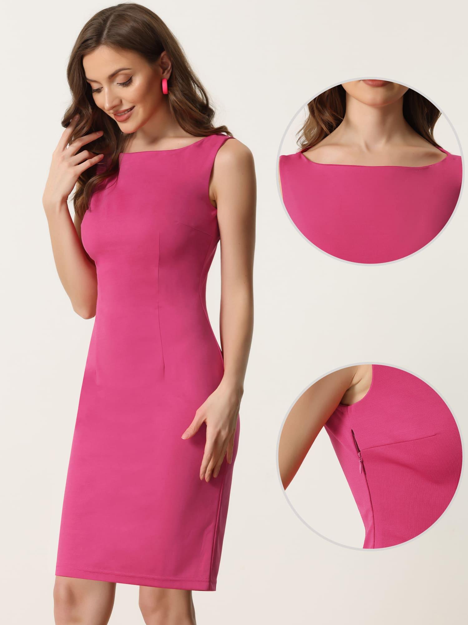 Women's Black Lace Sleeveless Dress - product view 10
