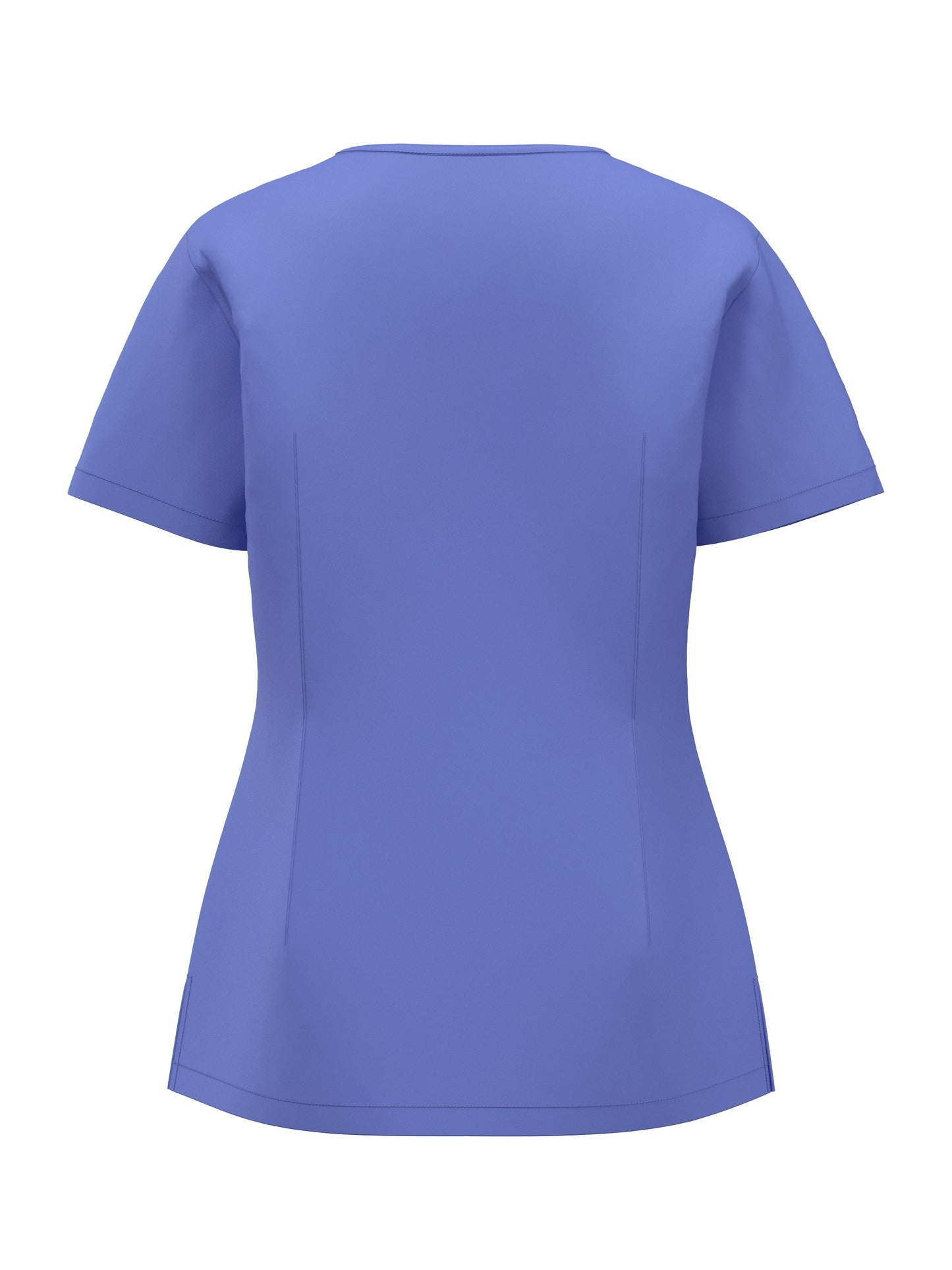 Women's Scrub Pants Set, Elastic Breathable Polyester Spandex Blend, V-Neck Short Sleeve with Pocket, Solid Color, for Work