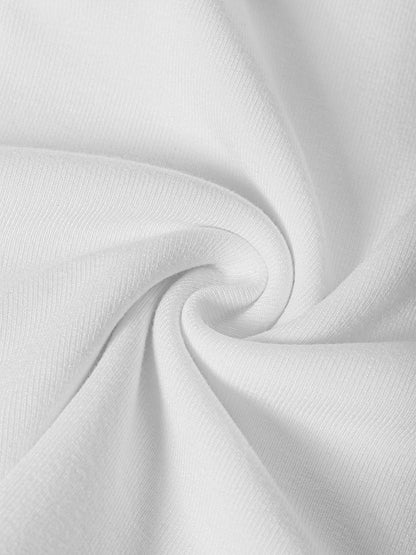 White Floral T-Shirt - product view 9