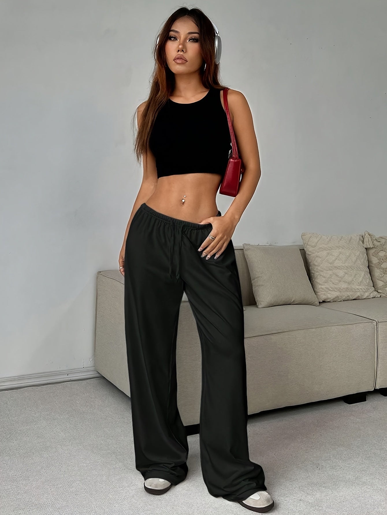 Simple, Soft And Comfortable Sweatpants, Loose Pants, New Must-haves