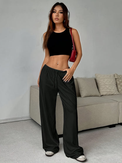 Simple, Soft And Comfortable Sweatpants, Loose Pants, New Must-haves