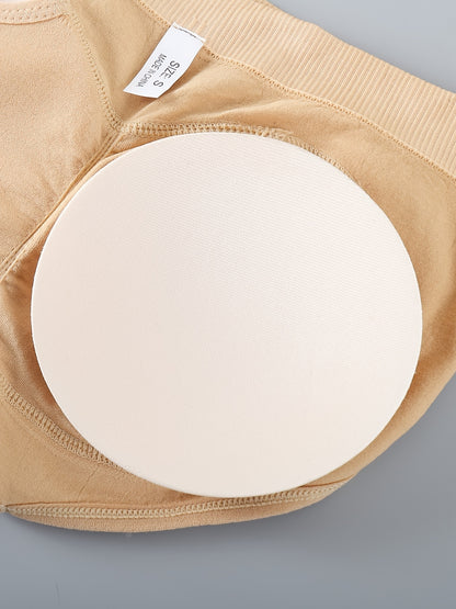 3-Pack Full Buttocks Shaping Underwear - Seamless Hipster Panties with Hollowed-Out Breathable Butt Enhancer, Naturally Thickened Fake Buttocks Suitable for Daily Wear, Gym, Swim & Instant Volume