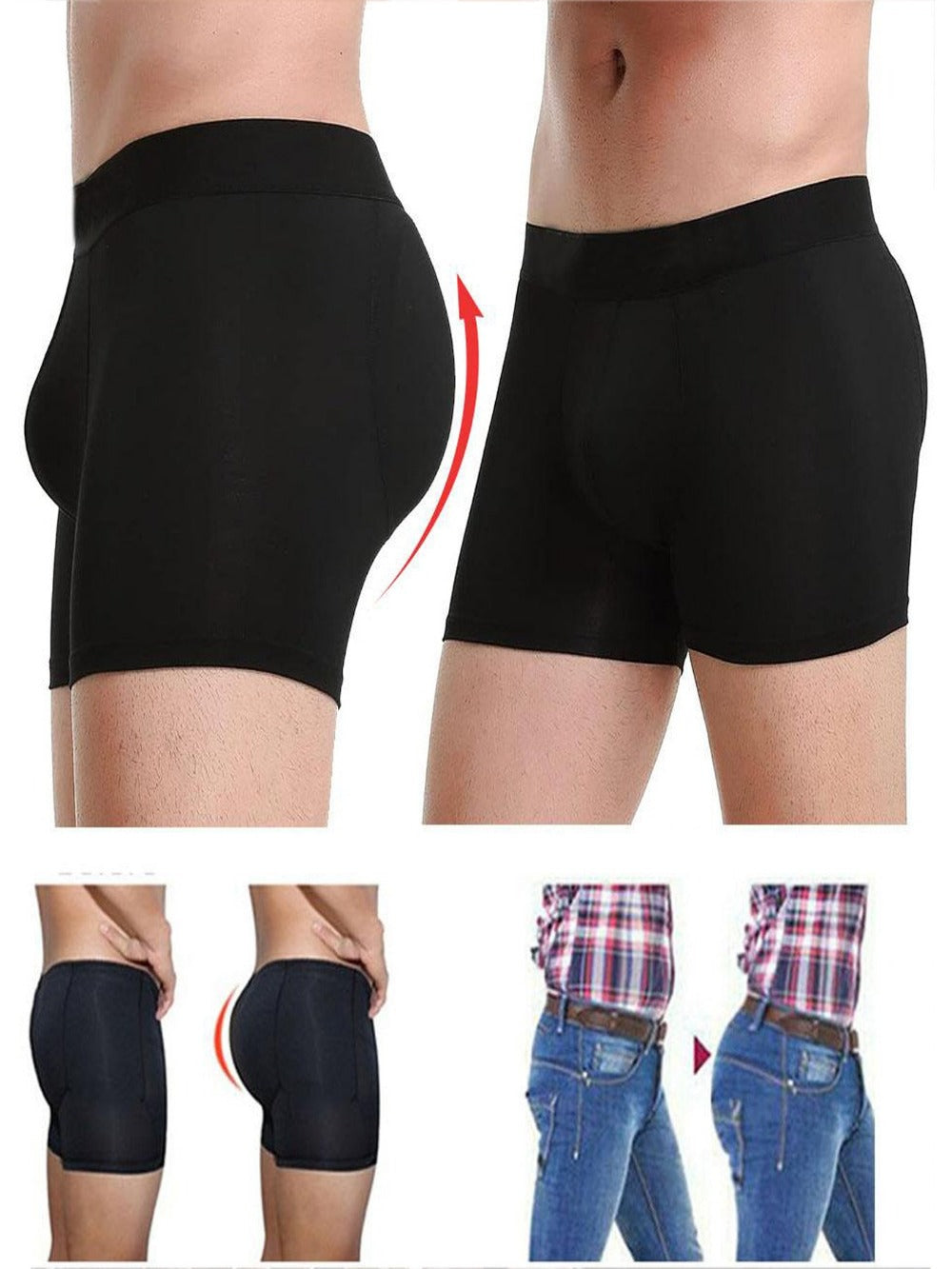 Men's Boxer Briefs - Breathable Soft