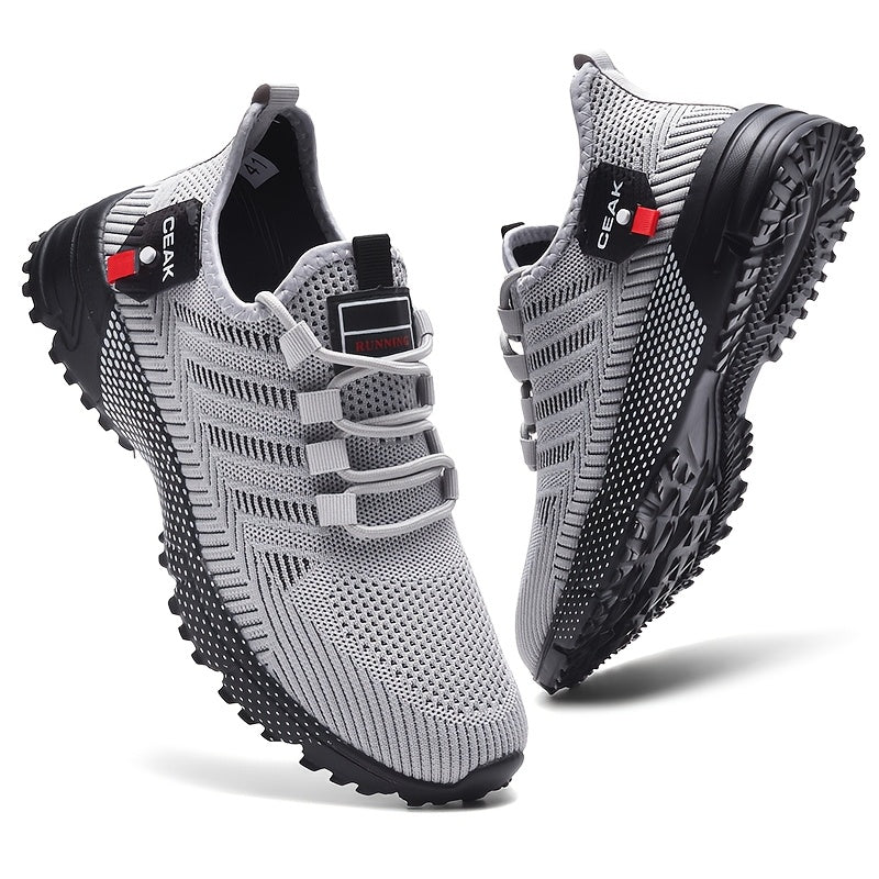 Sneakers, Men's Sports Shoes Are Breathable, Non Slip Mesh Shoes, Low Cut Casual Sports Shoes Suitable for Fitness Centers, Jogging, And Daily Wear