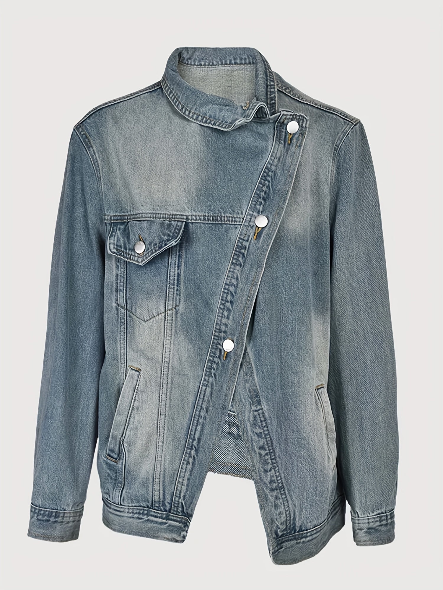 Women's Blue Long-Sleeve Jacket - product view 8