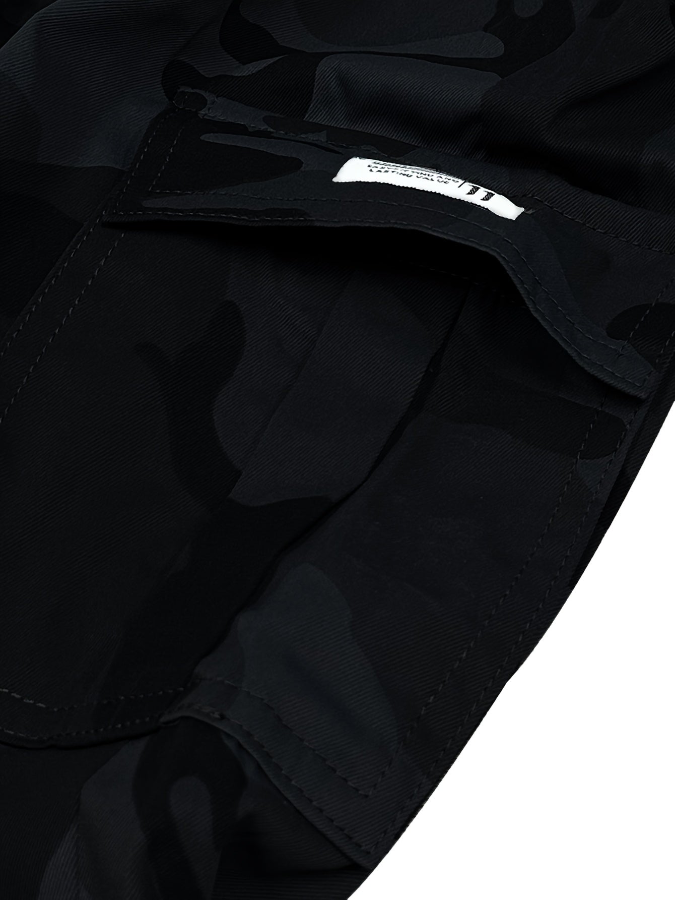 Men'S Camo Jogger Pants Military Cargo Pants Leg-Bound Tapered Casual Camouflage Pants