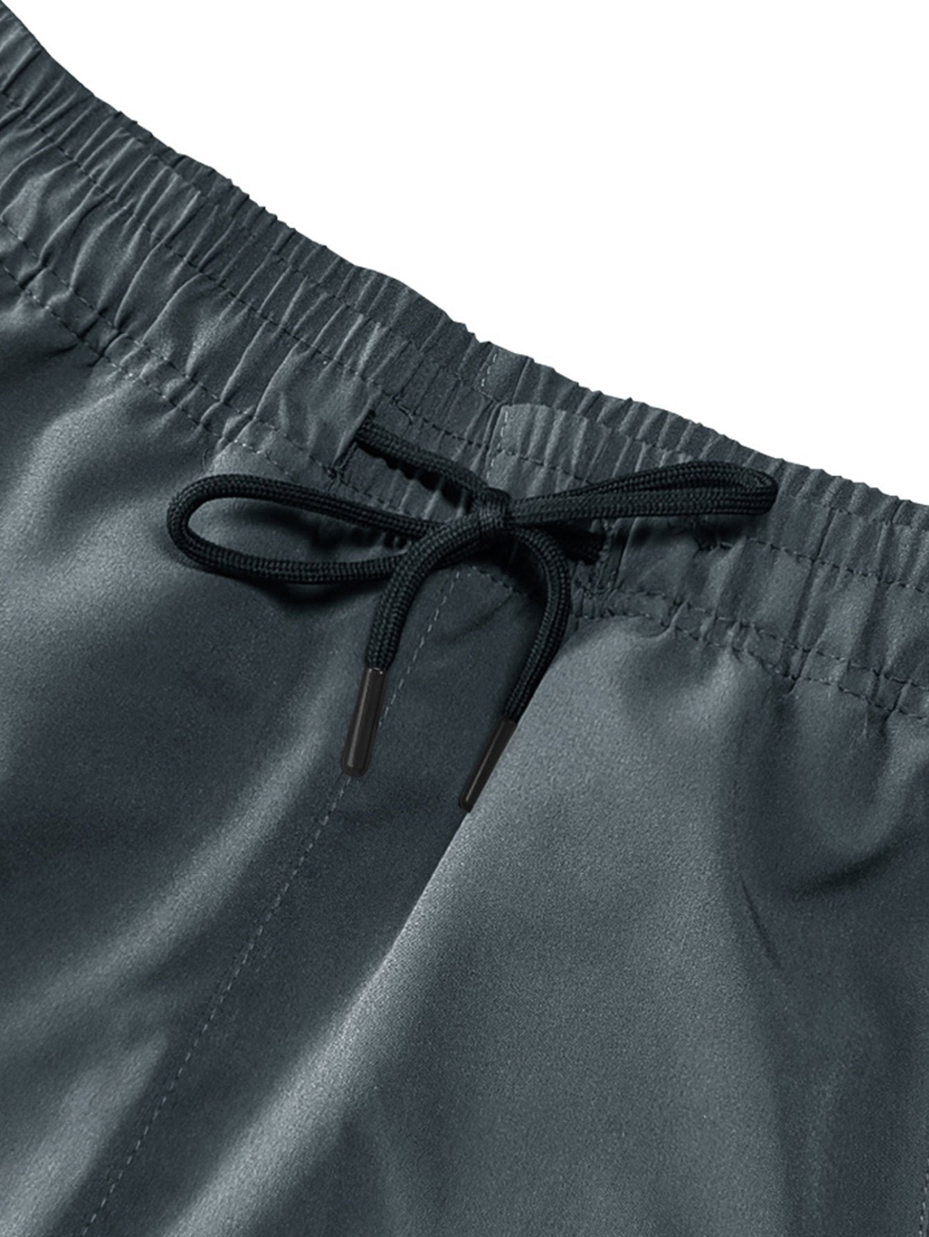 Fashionable Casual Pants for Women | Summer Solid Color Gradient Green with Zipper Pockets and Drawstring Waist, High Stretch Fabric, Regular Fit, Perfect for Daily Outings and Outdoor