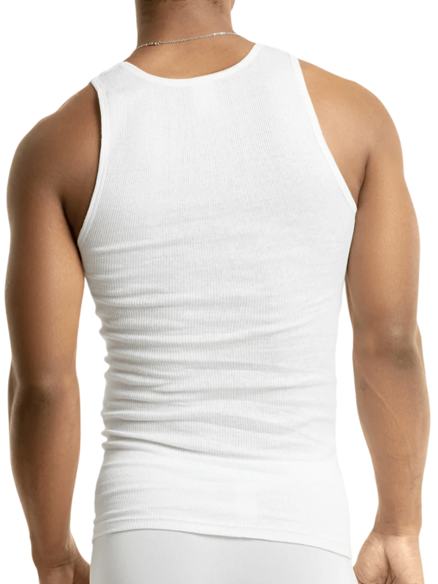 3 Pack Men's Solid 100% Cotton Tank Top A Shirt S-3XL Basic Underwear Daily Wear Classic Fit Regular Plus Big & Tall Size, Basic Layering Tops, Cotton Workout Breathable Casual A-Shirts for Sport Hiking Activewear