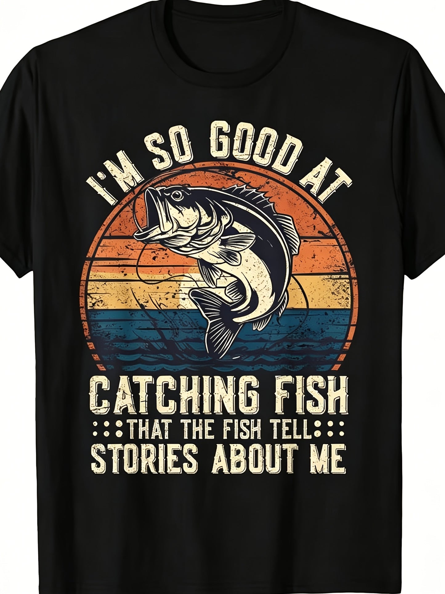 Fashionable Men'S Printed T-Shirt - Classic Summer Casual Crew Neck Short Sleeve T-Shirt, Comfortable And Breathable, Stylish Letter Pattern Design, Trendy Versatile Men'S Wear, a Delightful Holiday Gift