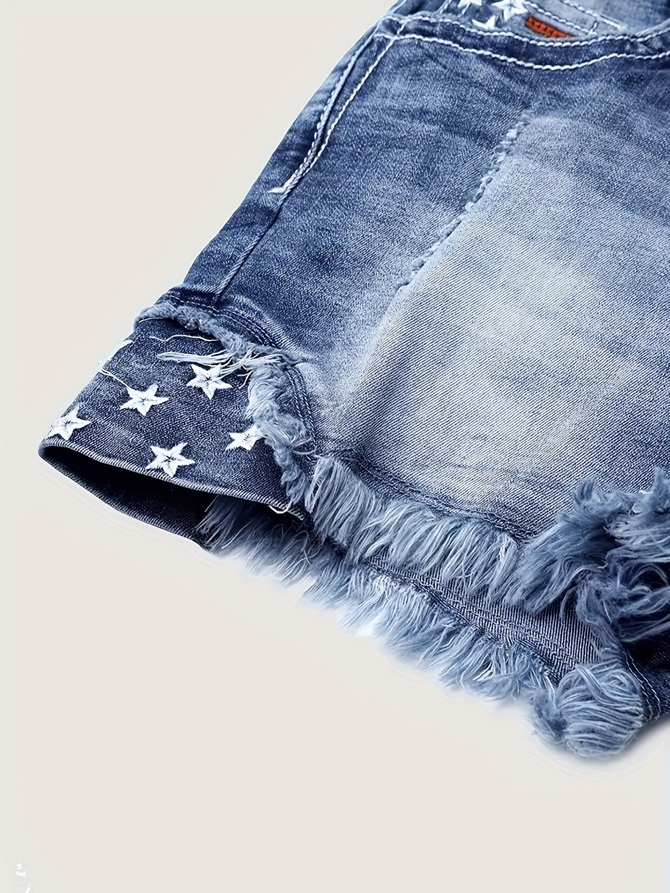 [HME]Flag- Fashionable Stretch Denim Shorts, A Must-have Item for Summer. Simple, Versatile, Fashionable And Elegant. Mid-to-high Waist Design for A Hip-lifting Effect. Two Colors to Choose From. Summer Women's Hot Pants