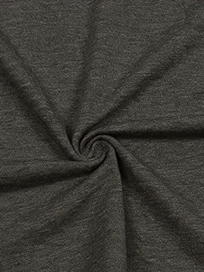 Light Grey Polyester Printed V-Neck Tank Top - product view 29
